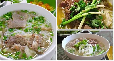 nấu phở bò