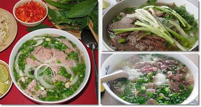 nấu phở bò