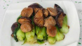 cải chíp xào bò viên