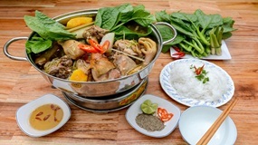 gà hầm sả