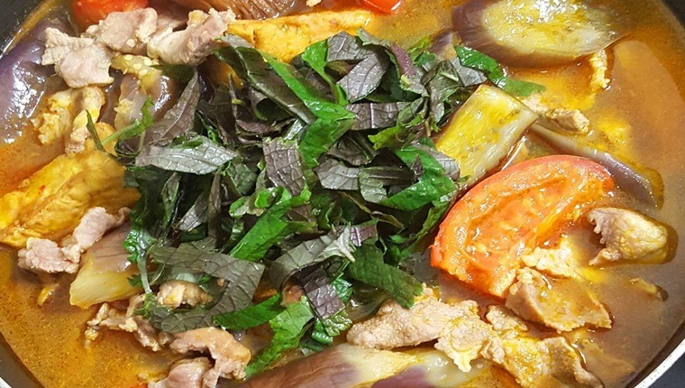 canh cà bung